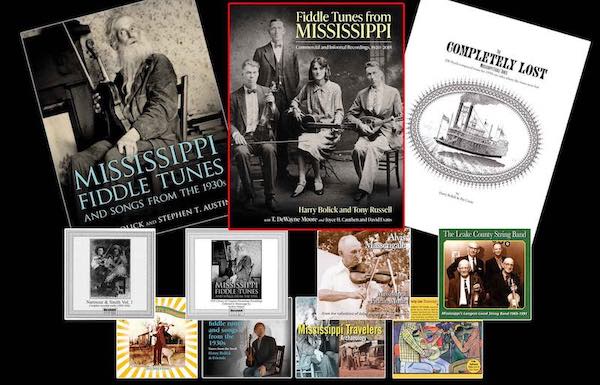 Mississippi book and CD covers